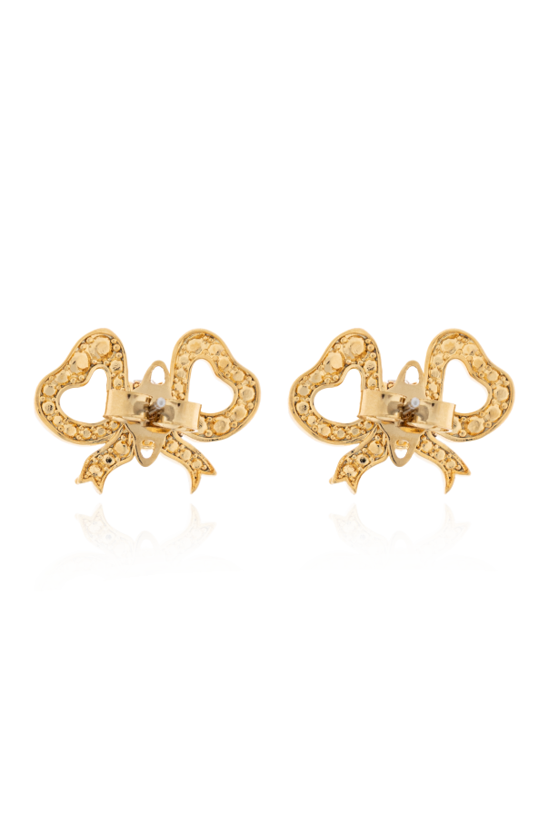 VIVIENNE WESTWOOD オフ 装飾 イヤリンク 6201037J02R964 R964 Gold Brass earrings Vivienne Westwood - Vitkac AS